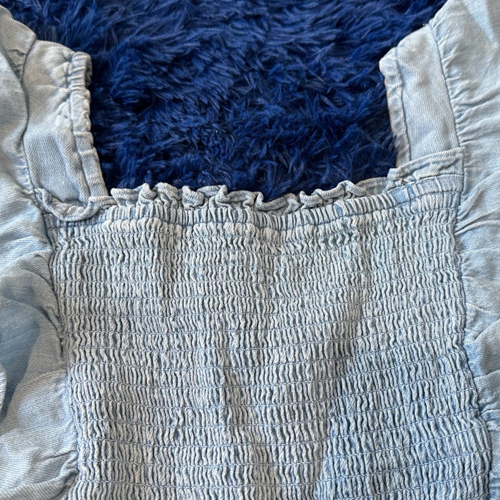 Stretch Blue Top - Picture 5 of 5